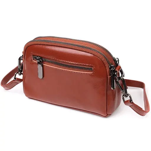 Женская сумка Vintage на каждый день из натуральной кожи 18.5х12.5х5.5 см sum0029062 - фото 2