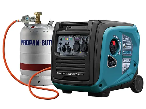 Інверторний генератор газ/бензин Konner&Sohnen 3.5/4 кВт KS 4000iEG S - фото 2