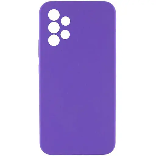 Чохол Silicone Cover Lakshmi Full Camera (AAA) для Samsung Galaxy A33 5G Фіолетовий / Amethyst