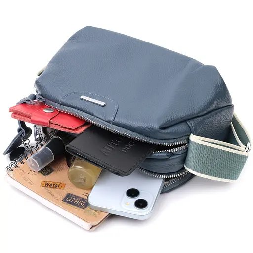 Кожаная женская сумка Vintage 23х14х11.5 см sum0026547 - фото 9