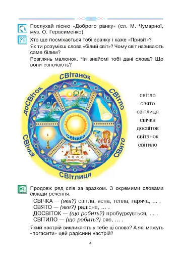 Українська мова та читання. Навчальний посібник для 2 класу закладів загальної середньої освіти. Частина 2 - фото 3