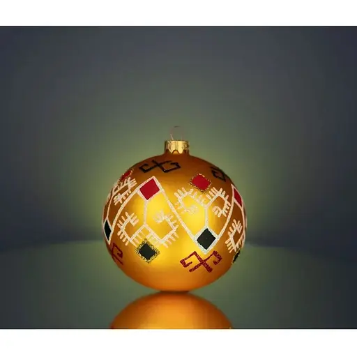 Набір ялинкових прикрас Різдвяні історії Код нації: Одещина 3 кулі скло (4820001112900) - фото 6