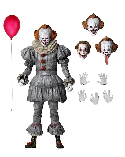 Фигурка Neca Toys IT Chapter 2 Ultimate Pennywise 2019 Movie Оно Пеннивайз 18 см MST PN303 - фото 2