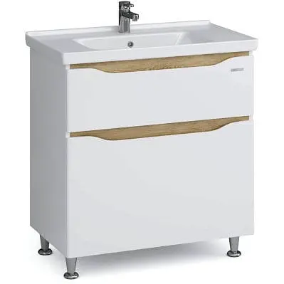 Тумба підлогова Sanwerk Ліга 80 мессина з умивальником Idea (MV0000859) - фото 1