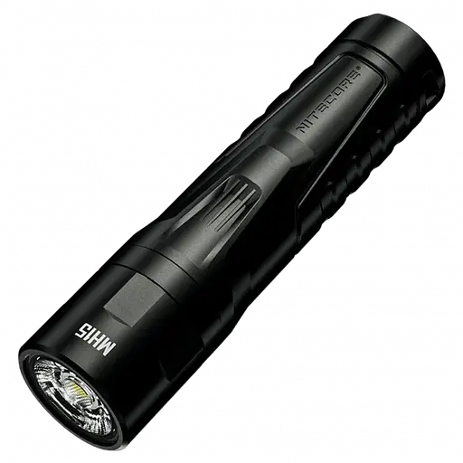 Кишеньковий ліхтар EDC Nitecore MH15 USB Type-C + Power Bank 5000мАч (Чорний)