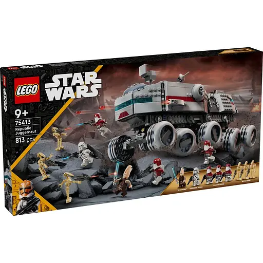 Конструктор LEGO Star Wars Війни клонів Джаггернаут Великої армії Республіки 813 деталей (75413) - фото 1