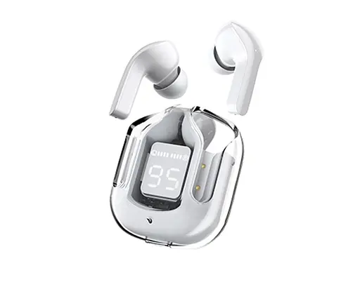 Беспроводные TWS наушники Acefast T6 вакуумные серые - фото 3