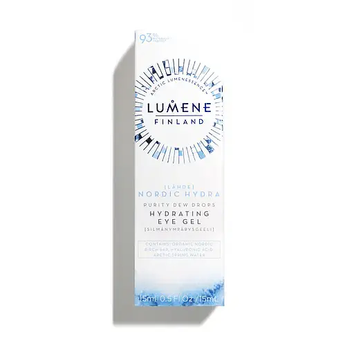 Зволожуючий гель під очі Lumene Lahde Purity Dew Drops, 15 мл (6412600803211) - фото 3