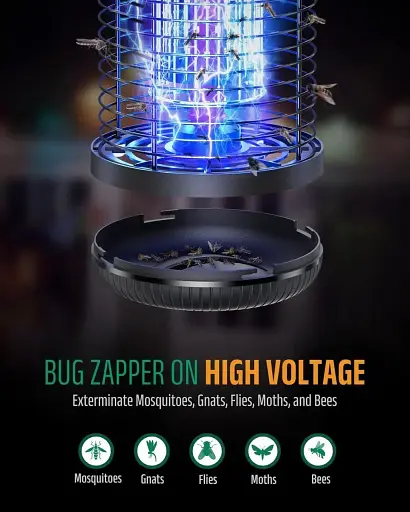 Электронный убийца насекомых Buzbug Bug Zapper - фото 3