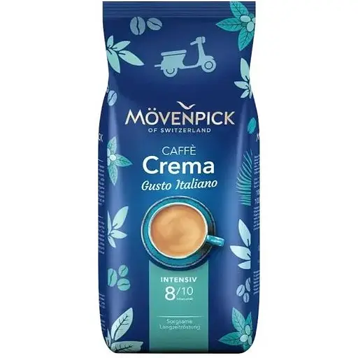 Кофе в зернах Movenpick Caffe Crema Gusto Italiano 1 кг - фото 1