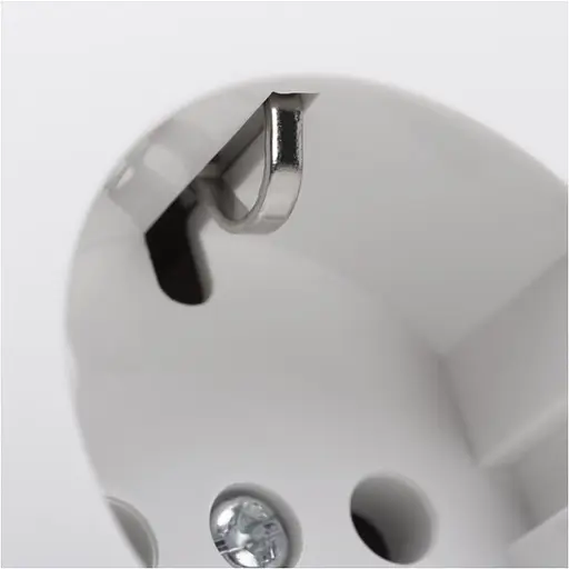 Розетка Ovivo Electric Nivo, подвійна з заземленням, з кришкою + 2-й вимикач, накладна, біла - фото 4