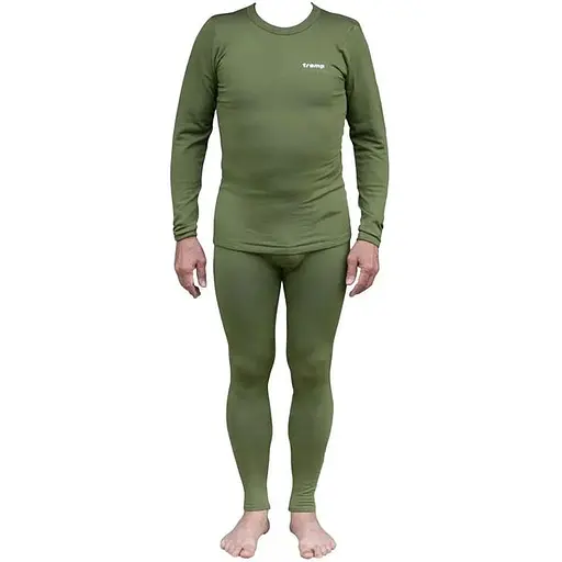 Комплект термобілизни чоловічий Tramp Warm Soft L/XL Оливковий (1042-TRUM-019-Olive-L-XL)