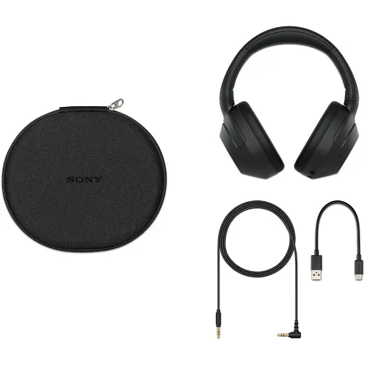 Наушники Sony Over-ear ULT Wear BT 5.2 ANC AAC LDAC Wireless Mic черные - фото 2