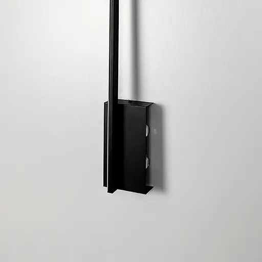 Бра Line F у чорному корпусі із лінзами по правій стороні 80 см Арт. WJ 011/800 L BK - фото 4