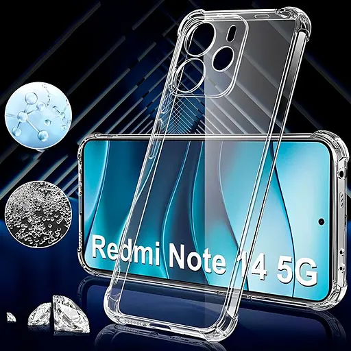Чохол для телефону Getman Ease logo Full Camera для Redmi Note 14 5G Transparent [130823] - фото 5