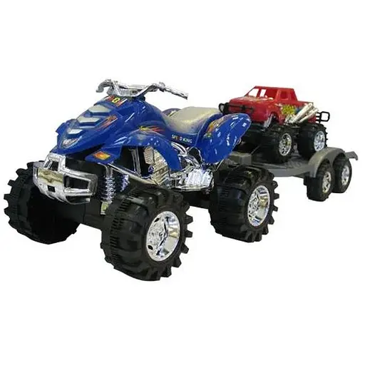 Игрушечный квадроцикл с прицепом IM81C1