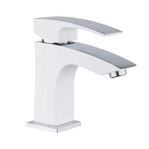 Змішувач для умивальника Koer KB-10007-04 KR5149 Білий матовий - фото 1