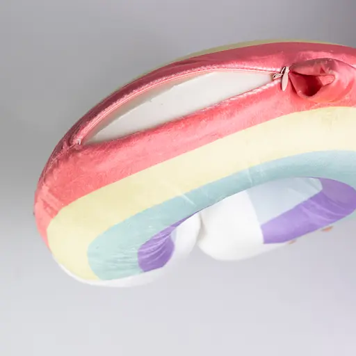 Подушка для шиї Rainbow U-подібна рожевий HP-56-13P - фото 4