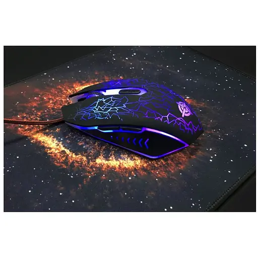 Комплект игровая мышь + коврик GamePro GPGS-347 Gameset 2in1 USB - фото 7