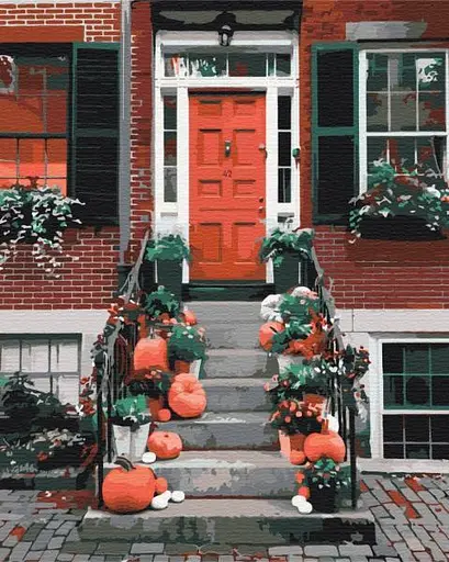 Набір для розпису по номерах Осінь на Вест Сайд, 40x50 см, BS52538