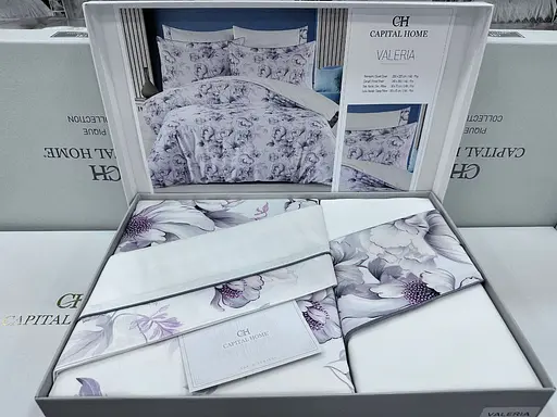 Постільна білизна Valeria Сатин Преміум Capital Home pbe0052126 - фото 2