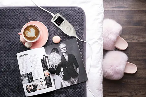 Электрическое подкладочное одеяло, простынь 150х100см с таймером Camry CR 7416 - фото 9