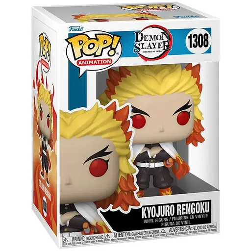 Игровая коллекционная фигурка Funko POP! серии Убийца демонов - Ренгоку - фото 1