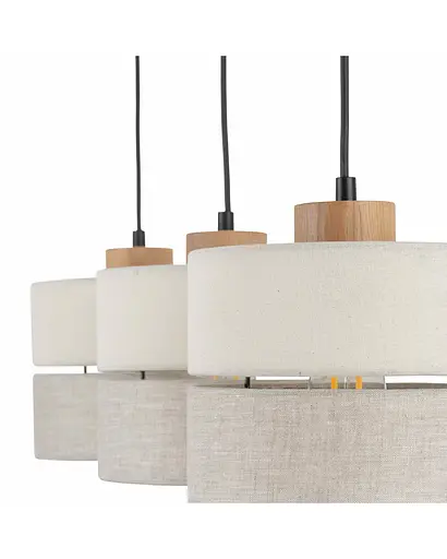 Підвісний світильник TK Lighting 5771 Eco E27 3x15W IP20 - фото 2