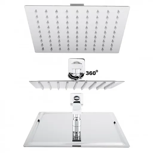 Душова система прихованого монтажу Yoka Dual хром + BOX BP.DUAL, Хром - фото 5