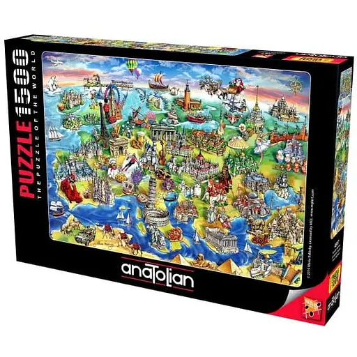 Пазл Anatolian Европа 1500 эл. (4557)