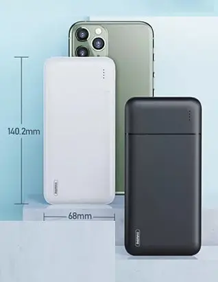 Зовнішній акумулятор Remax RP-96 10000mAh 2USB Чорний - фото 3