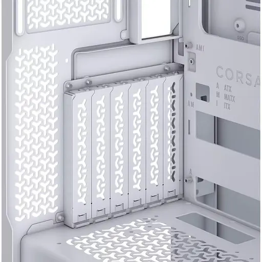 Corsair 3500X ARGB Корпус из закаленного стекла без блока питания, белый (CC-9011279-WW) - фото 11