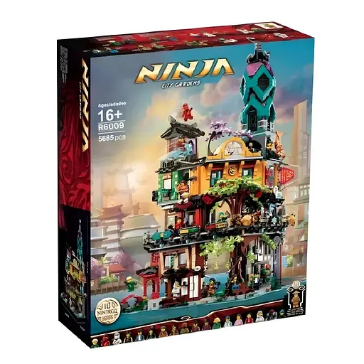 Конструктор Ninjago City Gardens на 5685 деталей (R6009) - фото 10