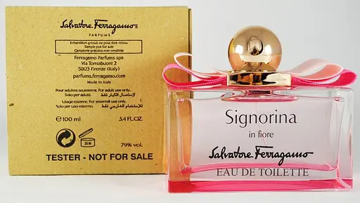 Оригинал Salvatore Ferragamo Signorina In Fiore 100 мл ТЕСТЕР туалетная вода - фото 1