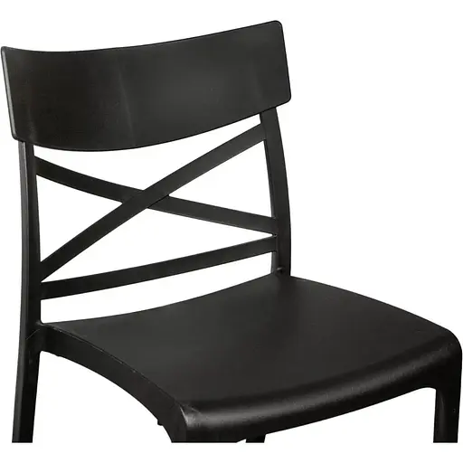 Стул садовый Bica Croix пластиковый графит. - фото 3