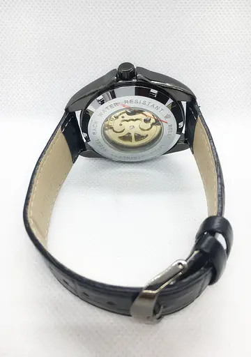 Мужские механические часы Clockhouse Skeleton Черные (IBW408B) - фото 4