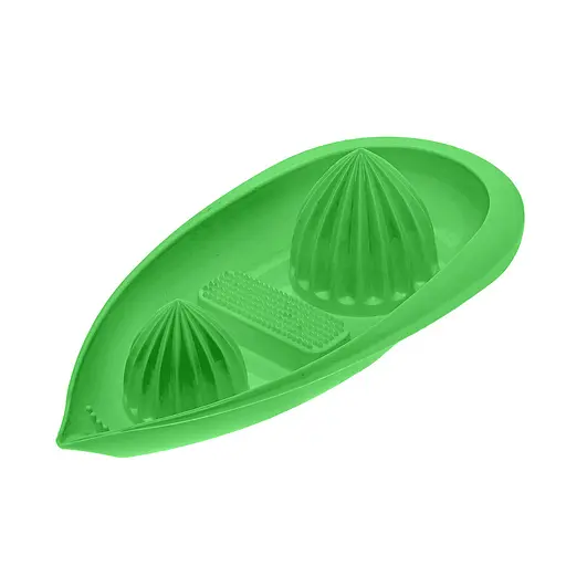 Соковыжималка ручная для цитрусовых и терка для овощей, Kitchette Зеленый 84956 - фото 10