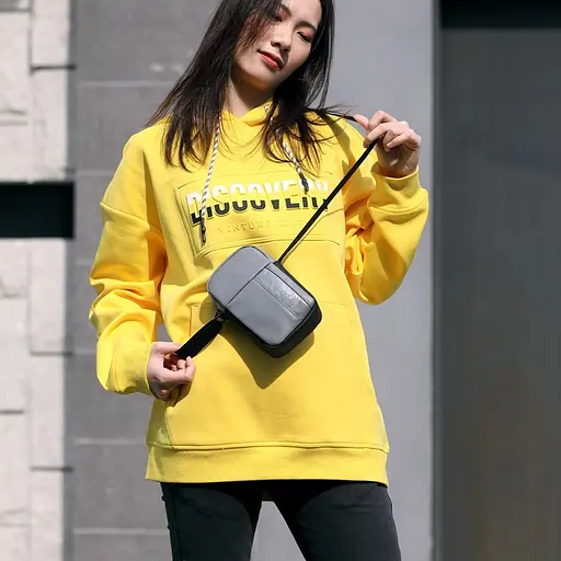 Сумка міська через плече Tigernu T-S8135 0.35л Grey (17066) - фото 5