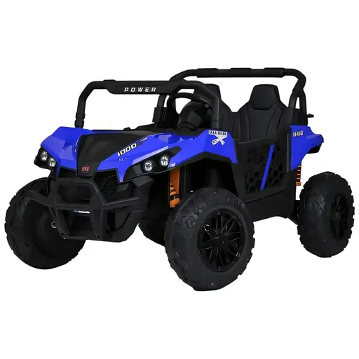 Електромобіль дитячий Bambi M 5911EBLR-4-2 24V на 2 моторах та USB для музики блакитно-синій