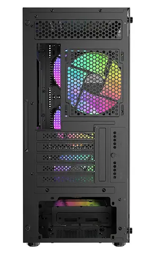 Корпус OCYPUS GAMMA C50 BK ARGB (GAMMA-C50-BKG400XX-GL) без блока питания - фото 4