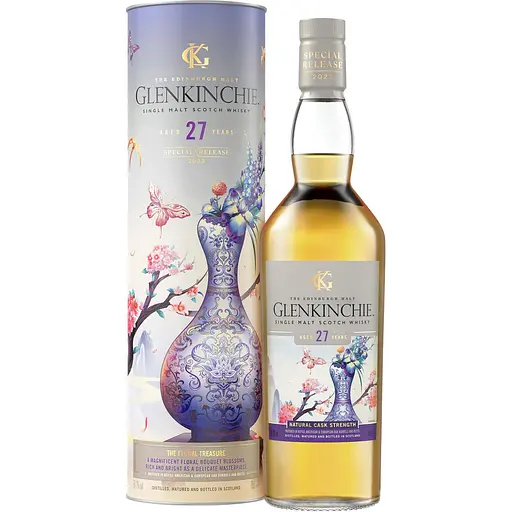 Віскі Glenkinchie The Floral Treasure 27 y.o. 58.3% 0.7 л у подарунковій упаковці