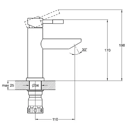Монокран на одну воду Wezer EKO15-14 Нержавіюча сталь - фото 4