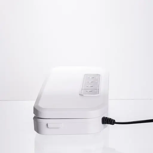 Вакууматор побутовий Yiwu для сухих та вологих продуктів 400 Вт вакуумний пакувальник 4 режими роботи + 10 пакетів Білий HP-11-17W - фото 5