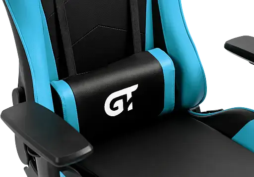 Геймерское детское кресло GT Racer черное с синим (X-5934-B Kids Black/Blue) - фото 9