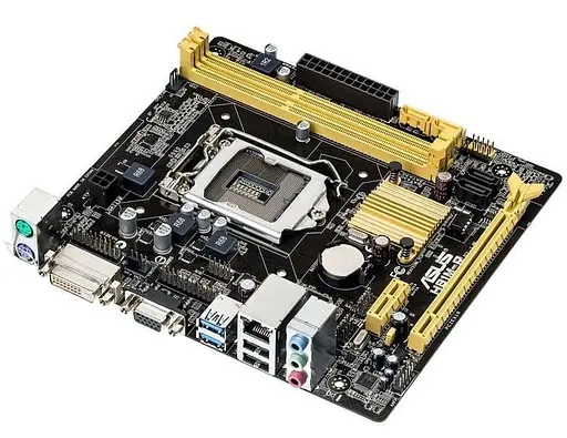 Материнская плата ASUS H81M-R (H81M-R) (Socket 1150, Intel H81, Micro-ATX) Б/у - фото 3