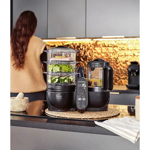 Блендер-пароварка Babymoov Nutribaby + XL Black (A001140) - фото 6
