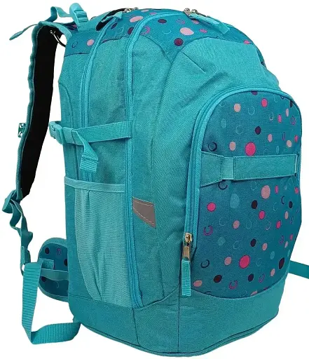 Школьный набор из рюкзака, пенала и сумки для обуви бирюзовый LS sum0028845 - фото 5