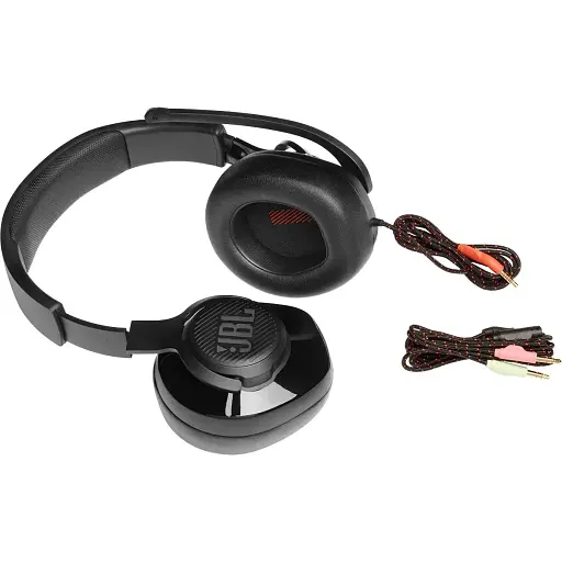 Гарнітура JBL Quantum 200 Black (JBLQuantum200BLK) (6652487) - фото 2