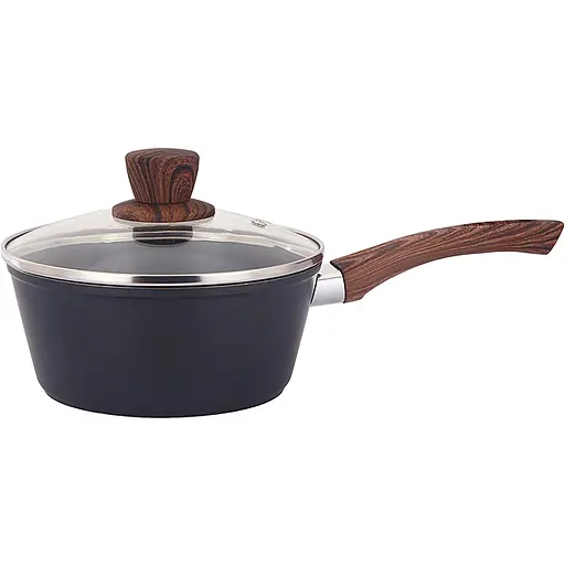 Ковш Bravo Chef классический 16 см (1.2 л), с крышкой, (BC-4101-16) - фото 1