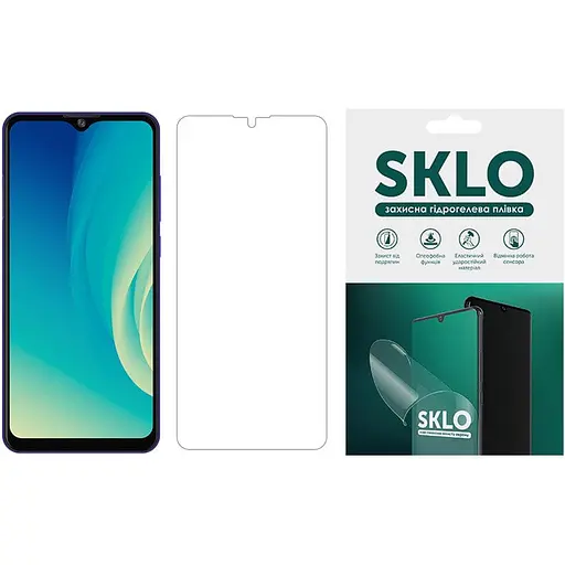 Захисна гідрогелева плівка SKLO екран для ZTE Axon Mini Прозорий